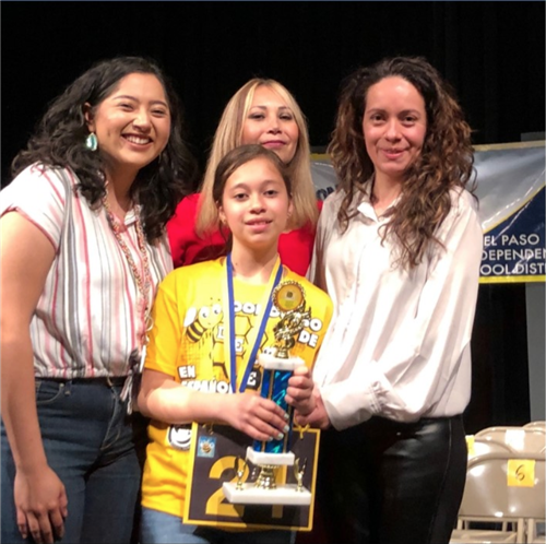 EPISD Spanish Spelling Bee winner 